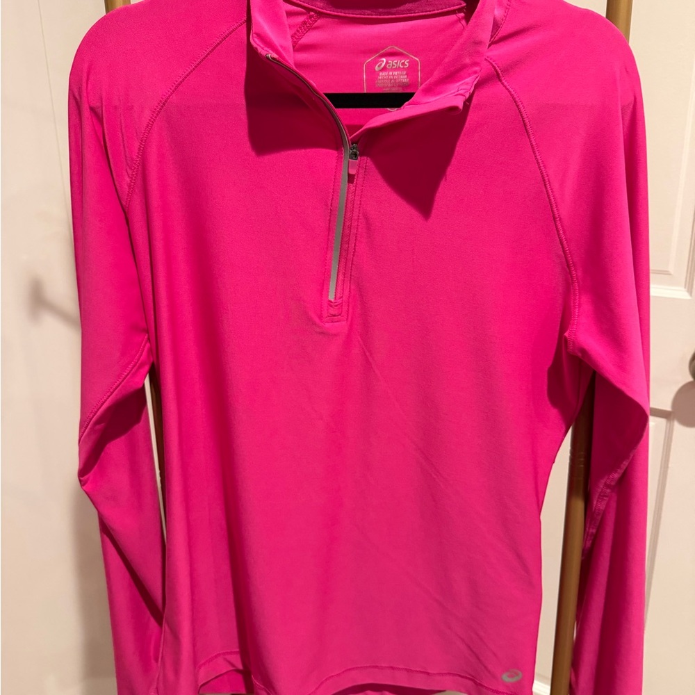 ASICS Vibrant Pink Athletic Top